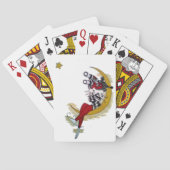 Cosmic Gaze: Elf op de maan avontuur Speelkaarten (Achterkant)