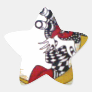 Cosmic Gaze: Elf op de maan avontuur Ster Sticker