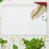 Cosmic Gaze: Elf op de maan avontuur Theedoek (Gevouwen)