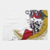 Cosmic Gaze: Elf op de maan avontuur Theedoek (Horizontaal)