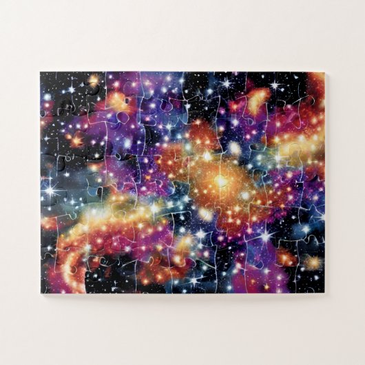 Cosmic gek gouden lol voor jonge wetenschappers legpuzzel (Horizontaal)