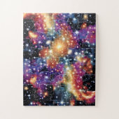 Cosmic gek gouden lol voor jonge wetenschappers legpuzzel (Verticaal)