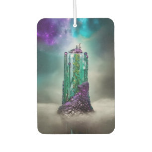 Cosmic Gemstone en Glass \ / Universe AI Art Luchtverfrisser