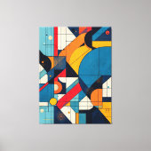 Cosmic Geometry Canvas Afdruk (Voorkant)