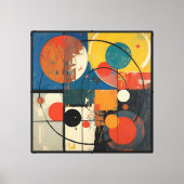 Cosmic Geometry Canvas Afdruk (Voorkant)