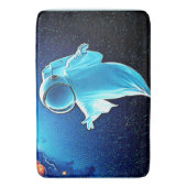 Cosmic Ghost in Space Design Badmat (Voorkant Verticaal)