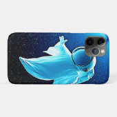 Cosmic Ghost in Space Design Case-Mate iPhone Case (Achterkant (horizontaal))