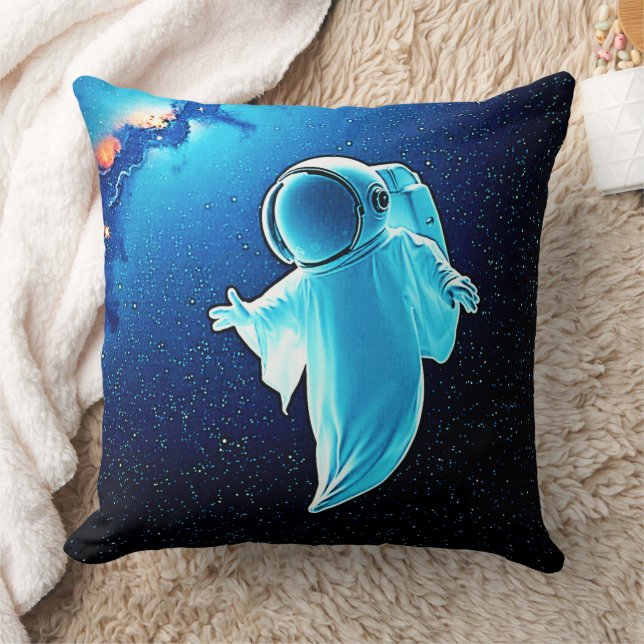 Cosmic Ghost in Space Design Kussen (Deken)