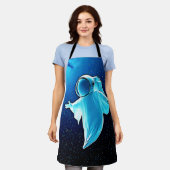 Cosmic Ghost in Space Design Schort (Gedragen)