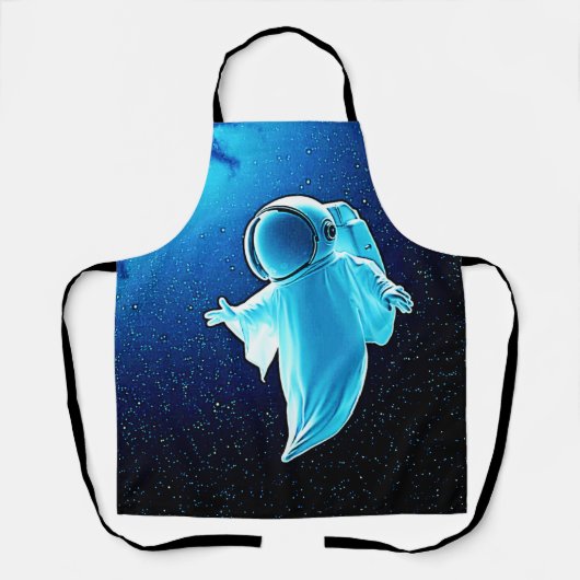 Cosmic Ghost in Space Design Schort (Voorkant)