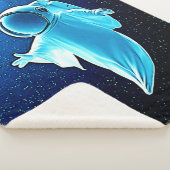 Cosmic Ghost in Space Design Sherpa Deken (3/4)