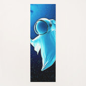 Cosmic Ghost in Space Design Yogamat (Voorkant)
