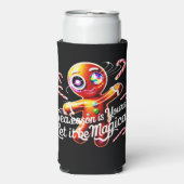 Cosmic Gingerbread Insulated Cooler Magical Holida (Seltzer Voorkant)