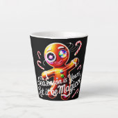 Cosmic Gingerbread Latte Mug Magical Christmas Latte Mok (Voorkant)