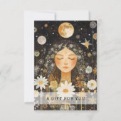 Cosmic Girl Boho Maan Cadeaubon (Voorkant)