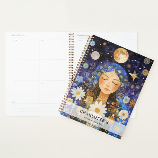 Cosmic Girl Boho Maan Planner (Display)