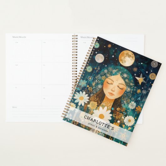Cosmic Girl Boho Maan Planner (Display)