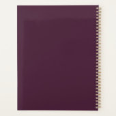 Cosmic Girl Boho Maan Planner (Achterkant)