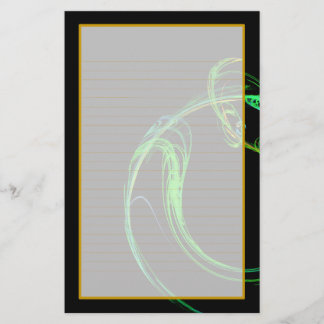 Cosmic Glass IV - fijn gelijnd banketbakkerij Briefpapier
