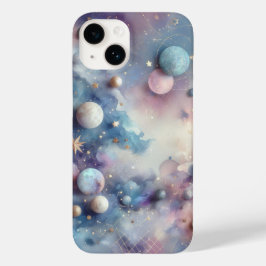 Cosmic Glow: holografische sterrentelefoonhoes Case-Mate iPhone 14 Hoesje