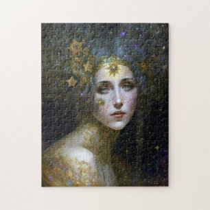 Cosmic Goddess Fantasy Art Legpuzzel
