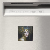 Cosmic Goddess Fantasy Art Magneet (Insitu (Vaatwasser))