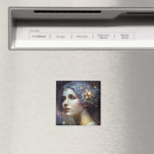 Cosmic Goddess Fantasy Art Magnet (Insitu (Vaatwasser))