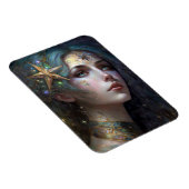 Cosmic Goddess Fantasy Art Magnet Magneet (Rechterzijde)
