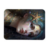 Cosmic Goddess Fantasy Art Magnet Magneet (Horizontaal)