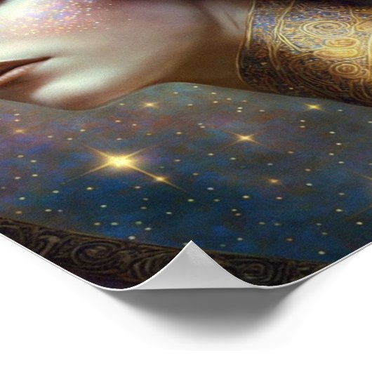 Cosmic Goddess Fantasy Art Poster (Hoek)