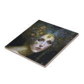 Cosmic Goddess Fantasy Art Tegeltje (Zijkant)
