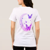 Cosmic Goddess T-shirt voor vrouwen - Lunar Dream  (Achterkant)