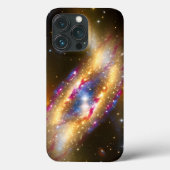 Cosmic Gold Pink Blue springt melkweg melkweg melk Case-Mate iPhone Case (Achterkant)