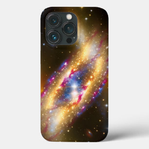 Cosmic Gold Pink Blue springt melkweg melkweg melk Case-Mate iPhone Case