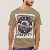 Cosmic Gravity Emblem-T-shirt T-shirt (Voorkant)