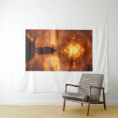 Cosmic Gravity T-shirt ontwerp Wandkleed (In Situ (horizontaal))