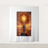 Cosmic Gravity T-shirt ontwerp Wandkleed (Voorkant)