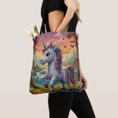 Cosmic Guardian Unicorn Tote Bag (Dichtbij)