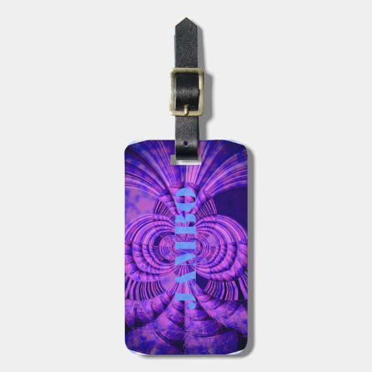 Cosmic Hakuna Art Print Bagagelabel (Voorkant verticaal)