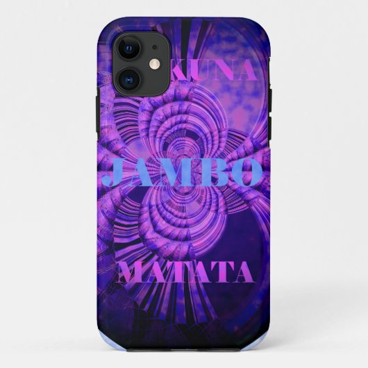 Cosmic Hakuna Art Print Case-Mate iPhone Case (Achterkant)