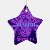 Cosmic Hakuna Art Print Keramisch Ornament (Rechts)