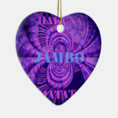 Cosmic Hakuna Art Print Keramisch Ornament (Rechts)