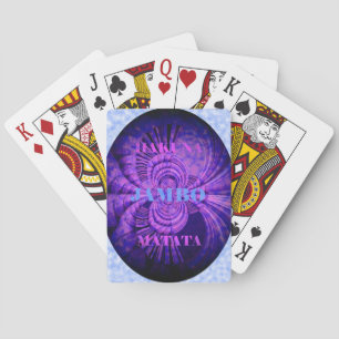 Cosmic Hakuna Art Print Speelkaarten