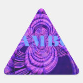 Cosmic Hakuna Art Print Sticker (Voorkant)