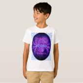 Cosmic Hakuna Art Print T-shirt (Voorkant volledig)