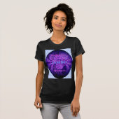 Cosmic Hakuna Art Print T-shirt (Voorkant volledig)