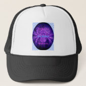 Cosmic Hakuna Art Print Trucker Pet (Voorkant)