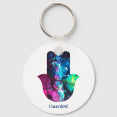 Cosmic Hamsa Sleutelhanger (Voorkant)