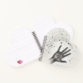 Cosmic Hand in Starry Galaxy – Surreal Spiritual S Notitieboek (Binnen)