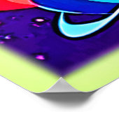 Cosmic Harmony Art Poster (Hoek)